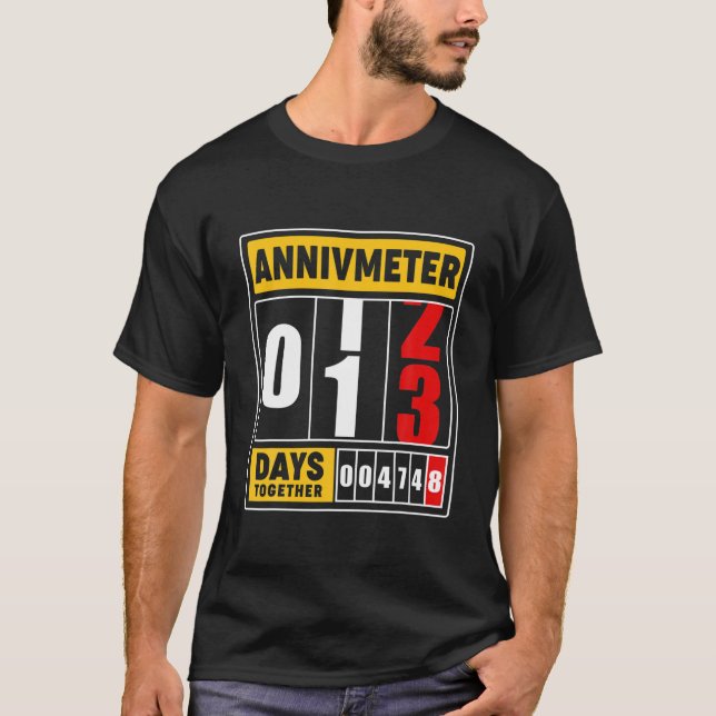 13Th Wedding Anniversary S For Couples Husband Wif T-Shirt (Front)