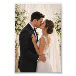 13x19 Wedding Custom Photo Print
