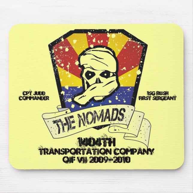 1404TH Nomads Mouse Mat (Front)