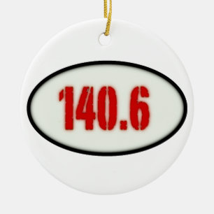 140.6 CERAMIC TREE DECORATION