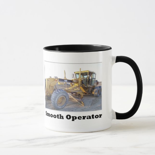 140H Motor Grader/Blade Smooth Operator Mug (Right)