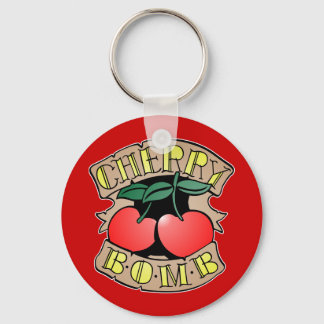 1413032011 Cherry Bomb Inverso (Rocker & Kustom) Key Ring