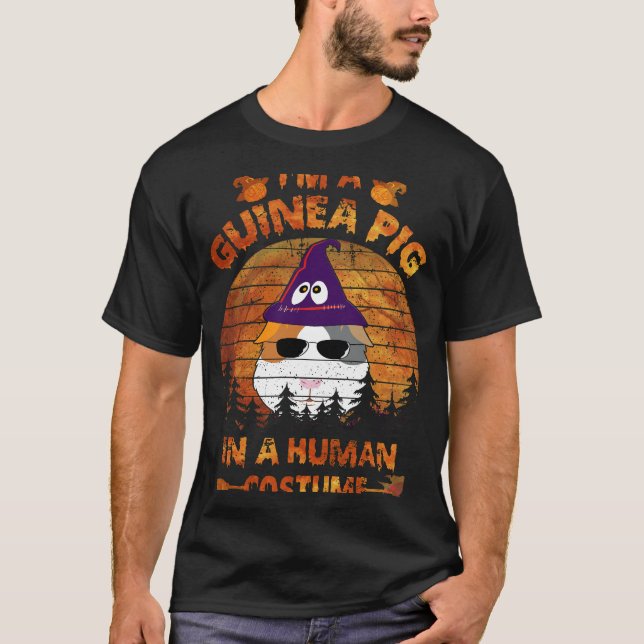 141 Guinea Pig Halloween Costume For Humans T-Shirt (Front)