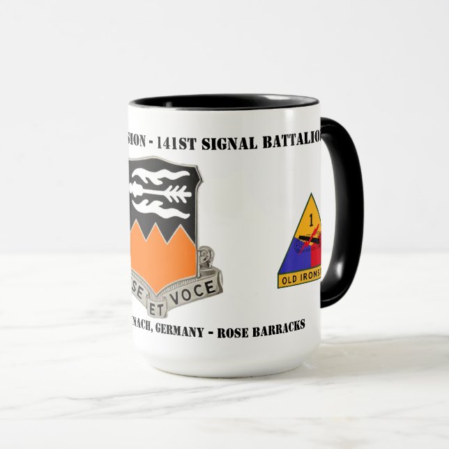 141st Signal Bn Coffee Mug (Front Right)