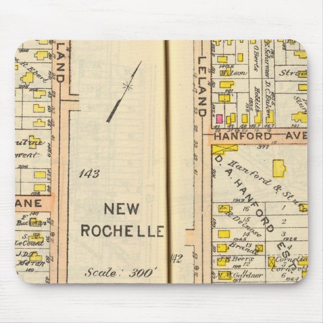 142143 New Rochelle Mouse Mat (Front)