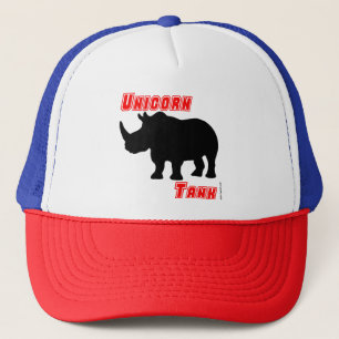 1431 Unicorn Tank Rhinoceros Trucker Hat
