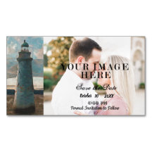 143 Lighthouse Watercolor Save The Date