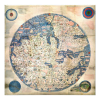 1458 World Map by Fra Mauro
