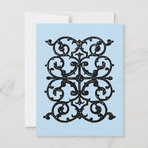 146 St Denis St. Portrait Greeting Card