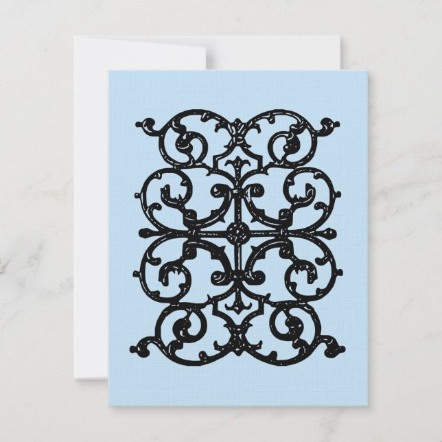 146 St Denis St. Portrait Greeting Card (Front)