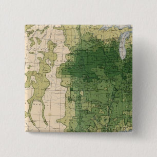 146 Swine/sq mile 15 Cm Square Badge
