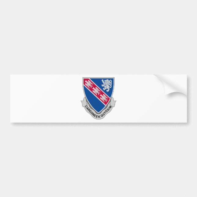 147 Regiment Bumper Sticker (Front)