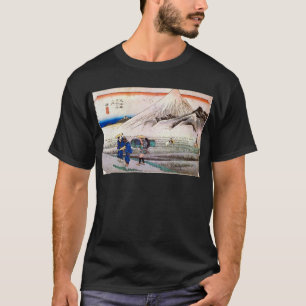 14. 原宿, 広重 Hara-juku, Hiroshige, Ukiyo-e T-Shirt