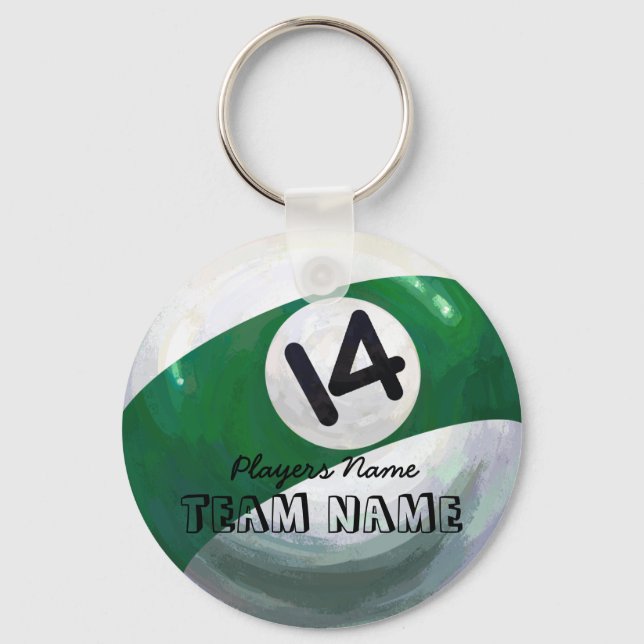 14 Ball Key Ring (Front)