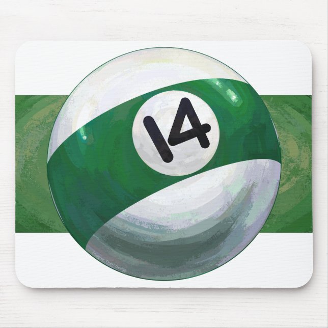 14 Ball Mouse Mat (Front)