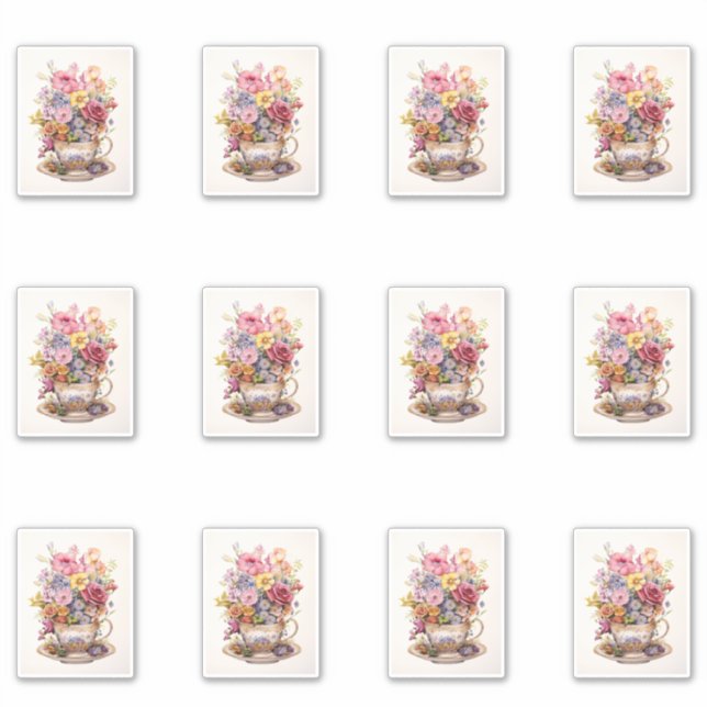 14 Cup of Flowers (Front)