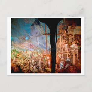 #14 Defence of Sziget against the Turks, Mucha Postcard