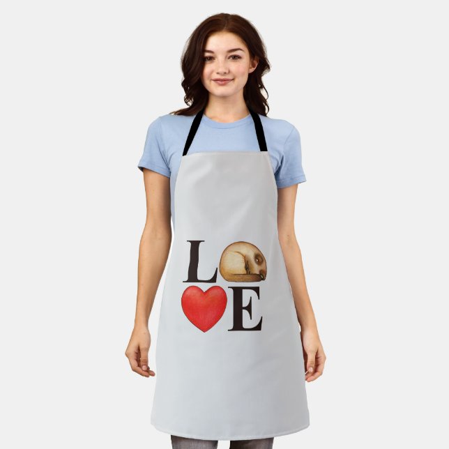 14 February Happy Valentine's Day st valentine   Apron (Worn)