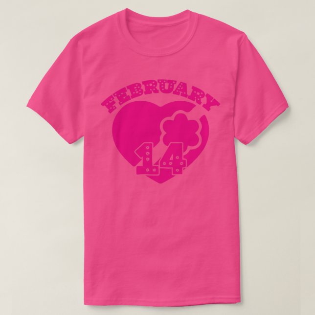 14 FEBRUARY T-Shirt (Design Front)