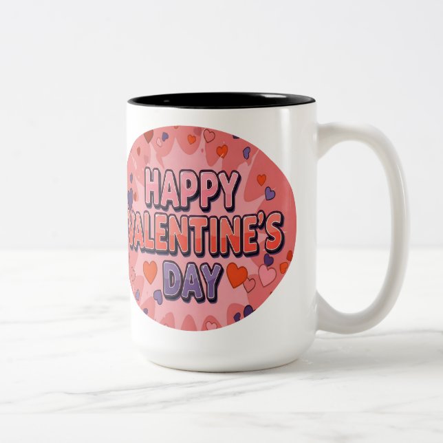 14 FEBRUARY Two-Tone COFFEE MUG (Right)
