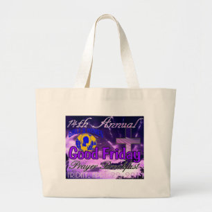 14 G2W GoodFriday Large Tote Bag