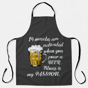 14 Muscles activated when you pour a Beer. Apron