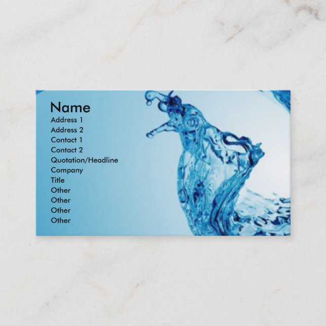 14, Name, Address 1, Address 2, Contact 1, Cont... Business Card (Front)