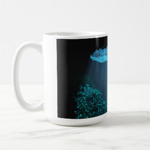 14 oz mug with "Mayan Cenote" image