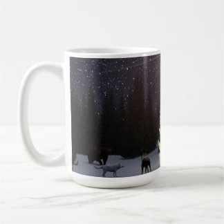 14 oz mug with "O Tannenbaum" image