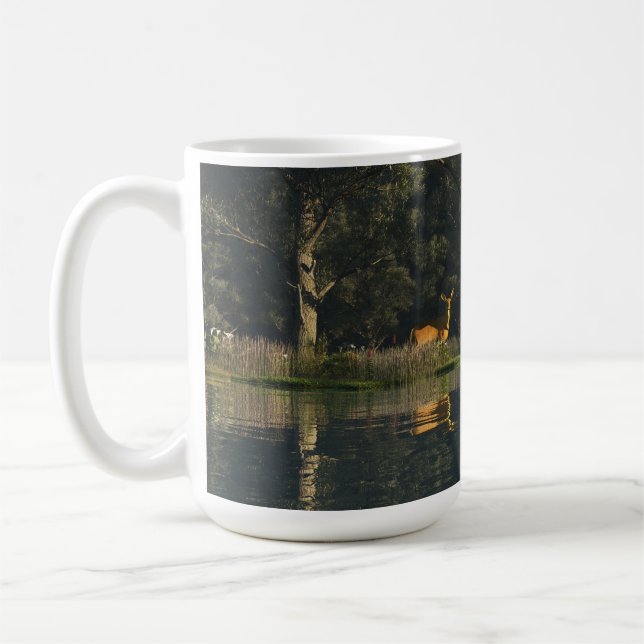 14 oz mug with "Startled" image (Left)
