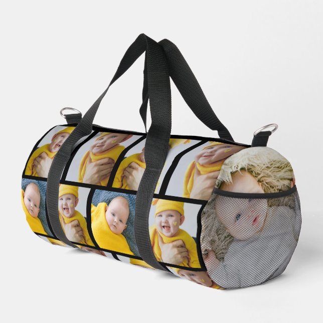 14 Photo Collage Template Make Your Own Fun Duffle Bag (Right Corner)