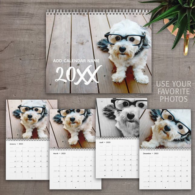 14 Photo - Full Coverage Whimsical Type Calendar (Creator Uploaded)