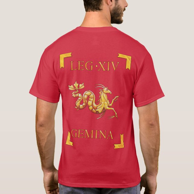 14 Roman Legio XIV Gemina T-Shirt (Back)