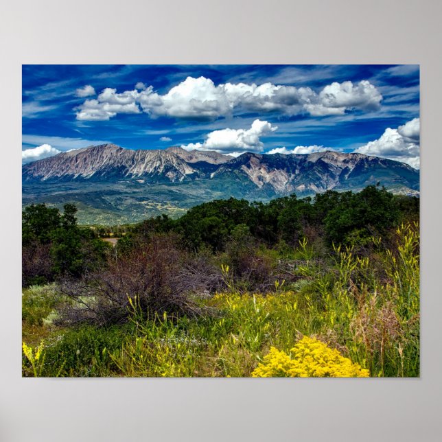 14" x 11", Colorado Poster (Front)