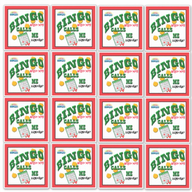 14 x 14 Bingo (Front)