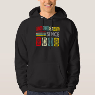 14 Year Old  Awesome Since 2008 Vintage Birthday Hoodie