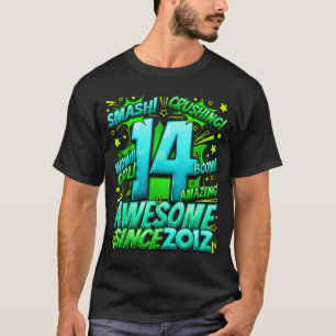 14 Year Old For Boys 14th Birthday Boy 14 Year Old T-Shirt