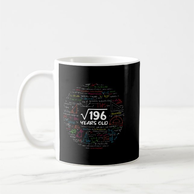 14 Year Old Gift Boys Girls Teenager 14th Birthday Coffee Mug (Left)