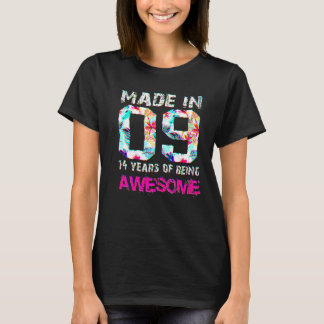14 Year Old Girl Teens For 14th Birthday Born In 2 T-Shirt