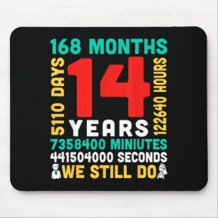 14 years 168 months 5110 days do couple together mouse mat