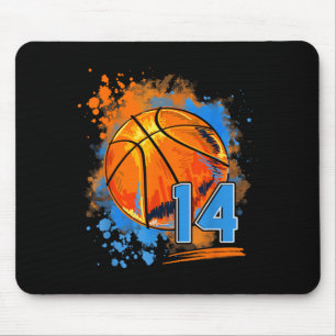 14 Years Old 14th Birthday Basball Mouse Mat