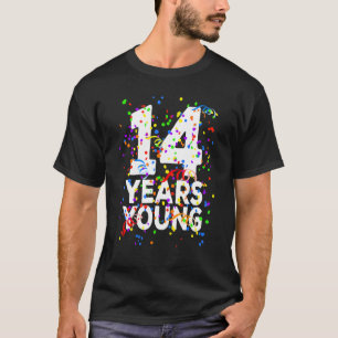 14 Years Young Happy 14th Birthday Boys Girls T-Shirt