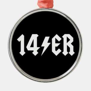 14er metal tree decoration