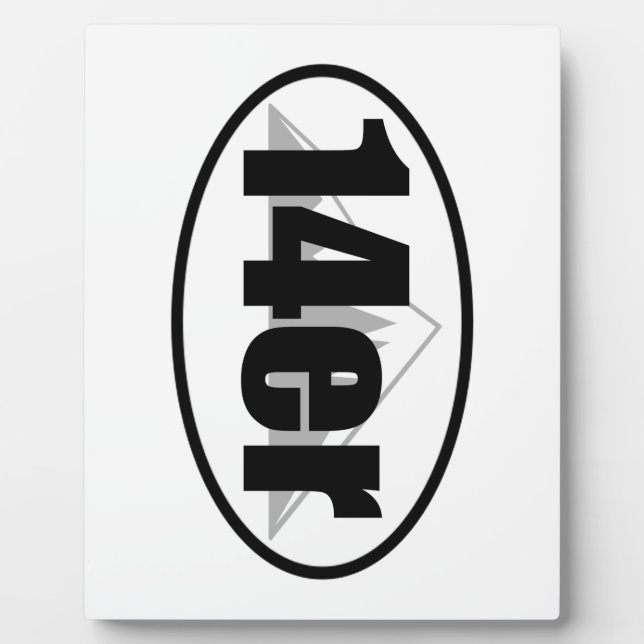 14er plaque (Front)
