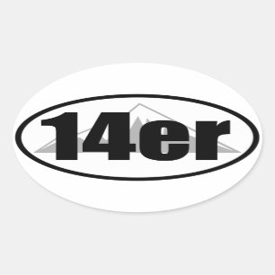 14er Sticker