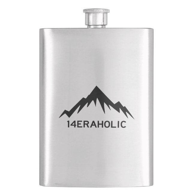 14eraholic hip flask (Front)