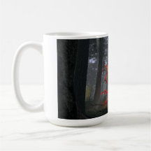 14oz mug with "Fledgling" image