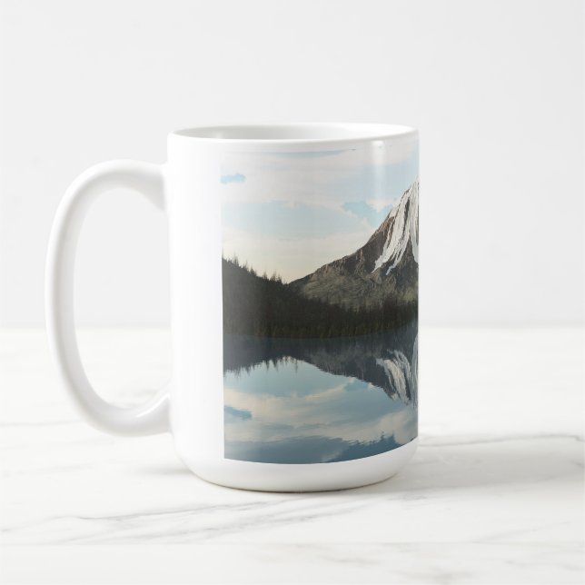 14oz mug with "Macgillycuddy's Peak" image (Left)
