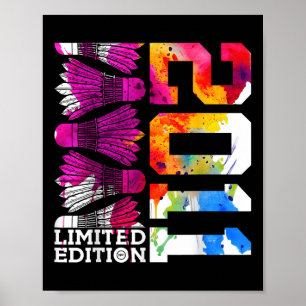14th Birthday Badminton Limited Edition 2011 Poster
