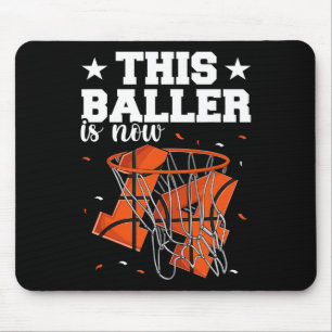 14th Birthday Basketball Boys Mouse Mat